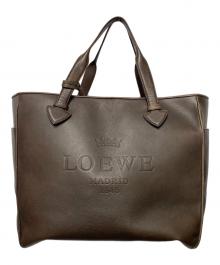 LOEWE（ロエベ）の古着「ヘリテージトートバッグ」｜ブラウン