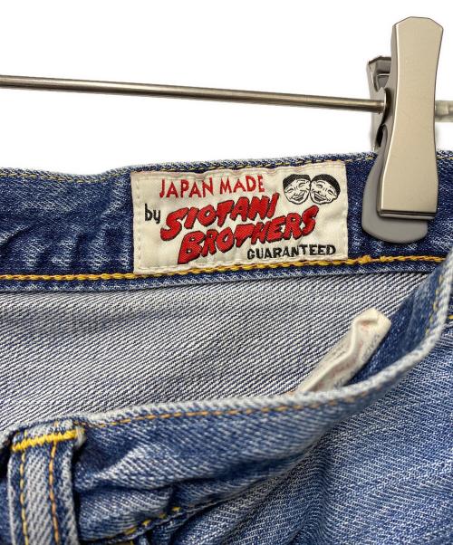 siotanibrothers（塩谷ブラザーズ）siotanibrothers (塩谷ブラザーズ) EVISU (エヴィス) デニムハーフパンツ インディゴ サイズ:81cmの古着・服飾アイテム
