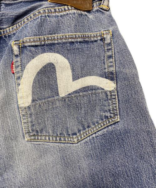 siotanibrothers（塩谷ブラザーズ）siotanibrothers (塩谷ブラザーズ) EVISU (エヴィス) デニムハーフパンツ インディゴ サイズ:81cmの古着・服飾アイテム