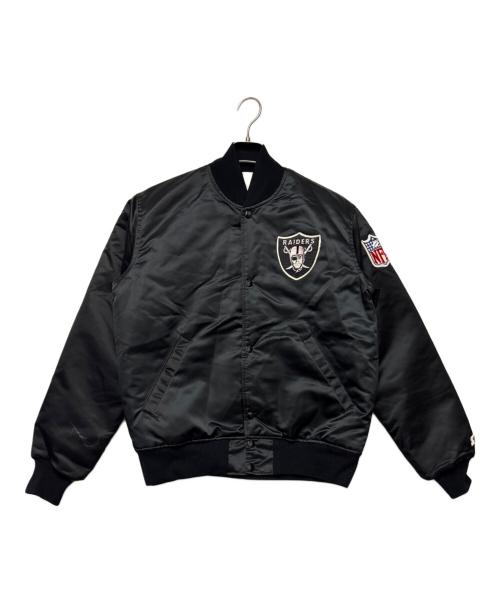 STARTER（スターター）STARTER (スターター) 80Sスタジャン ブラック サイズ:Mの古着・服飾アイテム