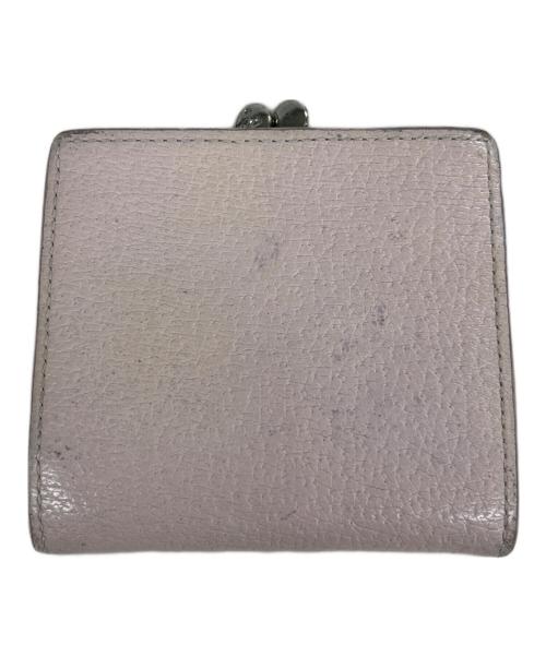 Vivienne Westwood（ヴィヴィアンウエストウッド）Vivienne Westwood (ヴィヴィアンウエストウッド) 口金2つ折りミニ財布 ピンクの古着・服飾アイテム