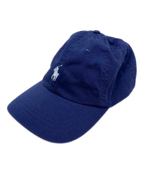 POLO RALPH LAUREN（ポロ・ラルフローレン）POLO RALPH LAUREN (ポロ・ラルフローレン) キャップ ネイビーの古着・服飾アイテム