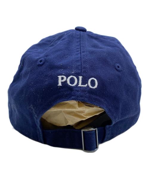 POLO RALPH LAUREN（ポロ・ラルフローレン）POLO RALPH LAUREN (ポロ・ラルフローレン) キャップ ネイビーの古着・服飾アイテム