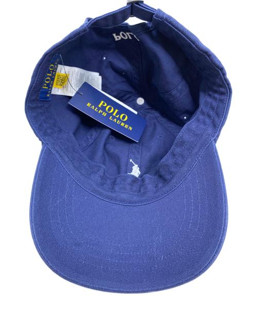 POLO RALPH LAUREN（ポロ・ラルフローレン）POLO RALPH LAUREN (ポロ・ラルフローレン) キャップ ネイビーの古着・服飾アイテム