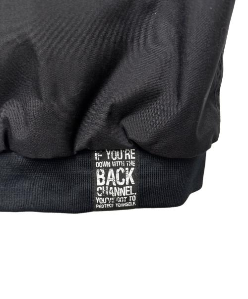 BACK CHANNEL（バックチャンネル）BACK CHANNEL (バックチャンネル) ブルゾン ブラック サイズ:Mの古着・服飾アイテム