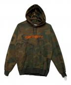 CarHarttカーハート）の古着「パーカー」｜オリーブ