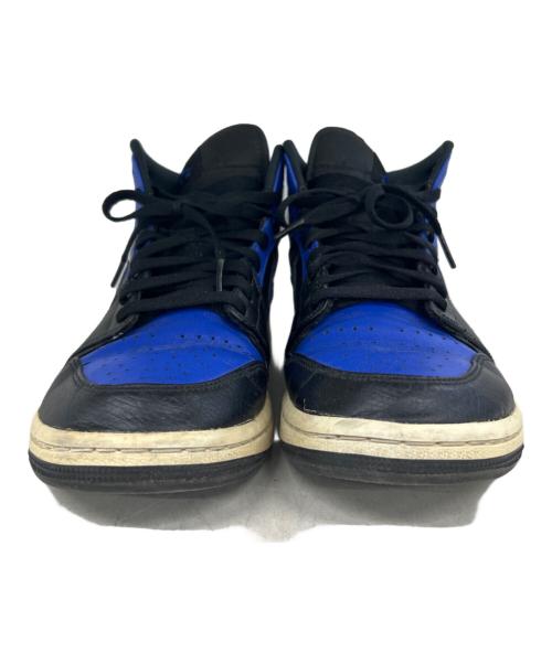 NIKE（ナイキ）NIKE (ナイキ) ミッドカットスニーカー ブラック×ブルー サイズ:27の古着・服飾アイテム