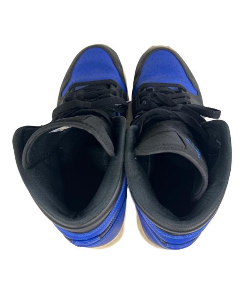 NIKE（ナイキ）NIKE (ナイキ) ミッドカットスニーカー ブラック×ブルー サイズ:27の古着・服飾アイテム