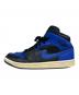 NIKE (ナイキ) ミッドカットスニーカー ブラック×ブルー サイズ:27：5000円