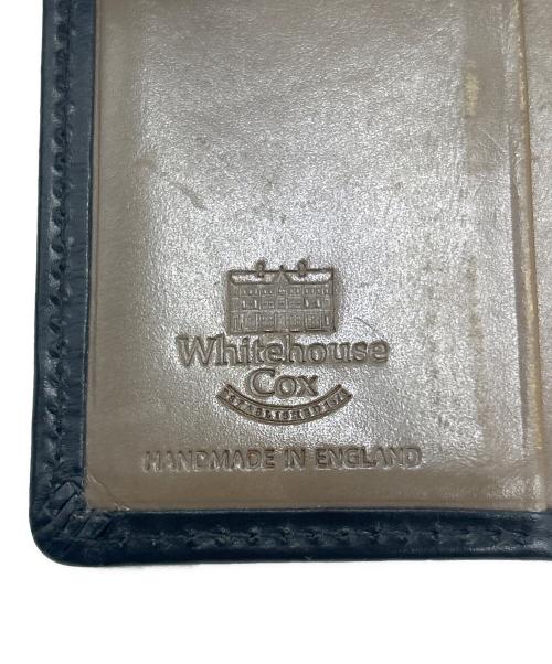 Whitehouse Cox（ホワイトハウスコックス）Whitehouse Cox (ホワイトハウスコックス) 2つ折り財布 ブラックの古着・服飾アイテム