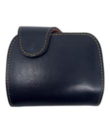 JACK RIDE LEATHER（ジャックライドレザー）の古着「2つ折り財布」｜ブラック