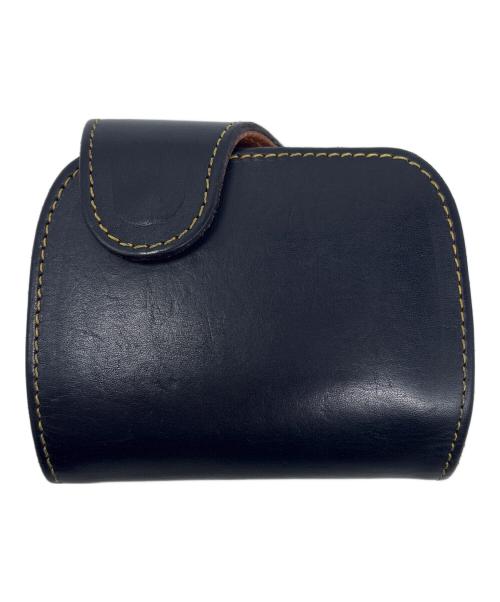 JACK RIDE LEATHER（ジャックライドレザー）JACK RIDE LEATHER (ジャックライドレザー) 2つ折り財布 ブラックの古着・服飾アイテム