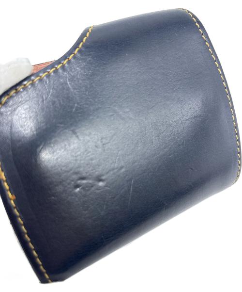 JACK RIDE LEATHER（ジャックライドレザー）JACK RIDE LEATHER (ジャックライドレザー) 2つ折り財布 ブラックの古着・服飾アイテム