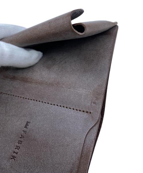 FABRIK（ファブリック）FABRIK (ファブリック) 3つ折り財布 ブラウンの古着・服飾アイテム
