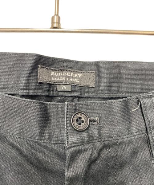 BURBERRY BLACK LABEL（バーバリーブラックレーベル）BURBERRY BLACK LABEL (バーバリーブラックレーベル) パンツ ブラック サイズ:79の古着・服飾アイテム
