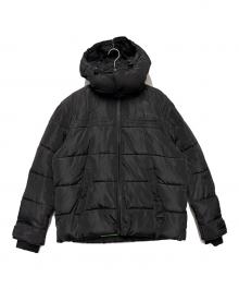 DIESEL（ディーゼル）の古着「ダウンジャケット」｜ブラック
