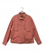 LEVI'S PReMIUMリーバイス プレミアム）の古着「デニムジャケット」｜ピンク