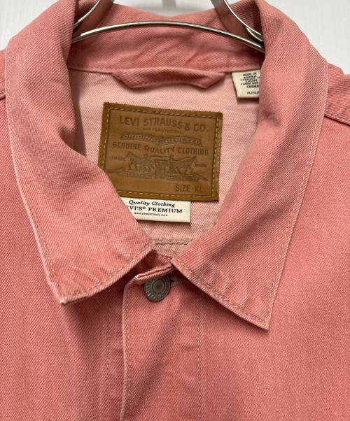 LEVI'S PReMIUM（リーバイス プレミアム）LEVI'S PReMIUM (リーバイス プレミアム) デニムジャケット ピンク サイズ:XLの古着・服飾アイテム