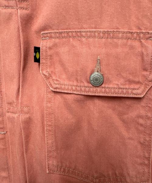 LEVI'S PReMIUM（リーバイス プレミアム）LEVI'S PReMIUM (リーバイス プレミアム) デニムジャケット ピンク サイズ:XLの古着・服飾アイテム