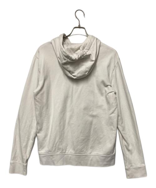ARMANI EXCHANGE（アルマーニ エクスチェンジ）ARMANI EXCHANGE (アルマーニ エクスチェンジ) ICONロゴプルオーバーパーカー ホワイト サイズ:Mの古着・服飾アイテム