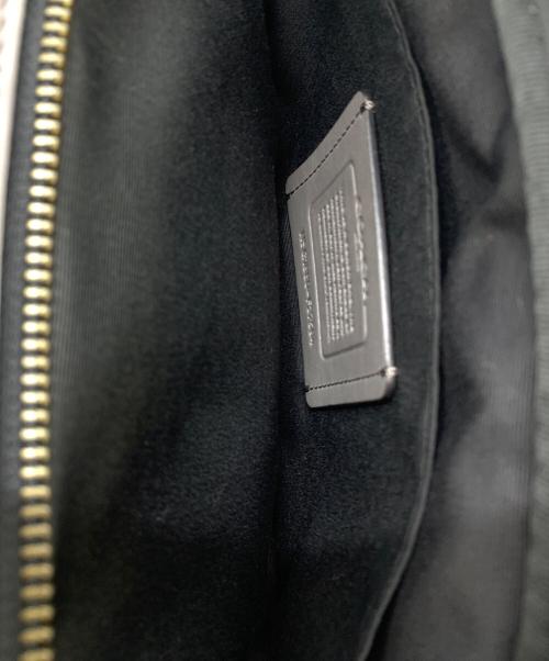 COACH（コーチ）COACH (コーチ) ウエストバッグ ブラック×グレーの古着・服飾アイテム
