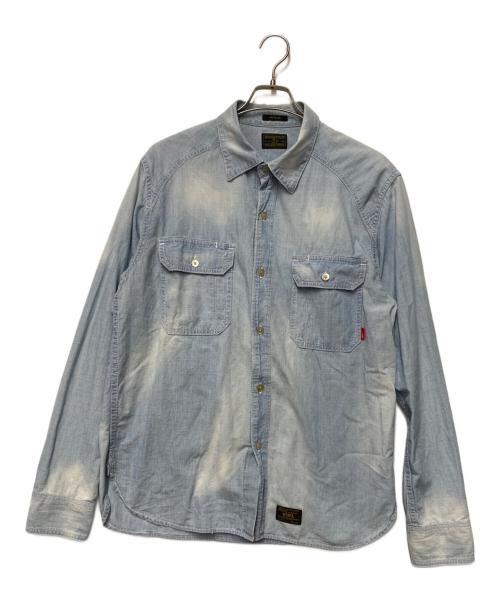 WTAPS（ダブルタップス）WTAPS (ダブルタップス) デニムシャツ インディゴ サイズ:4の古着・服飾アイテム