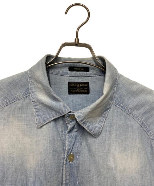 WTAPS（ダブルタップス）WTAPS (ダブルタップス) デニムシャツ インディゴ サイズ:4の古着・服飾アイテム