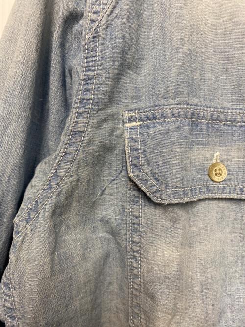 WTAPS（ダブルタップス）WTAPS (ダブルタップス) デニムシャツ インディゴ サイズ:4の古着・服飾アイテム