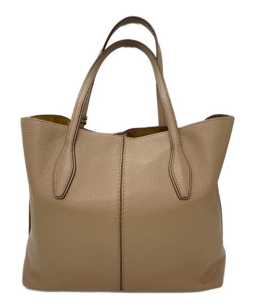 TOD'S（トッズ）TOD'S (トッズ) トートバッグ ベージュの古着・服飾アイテム