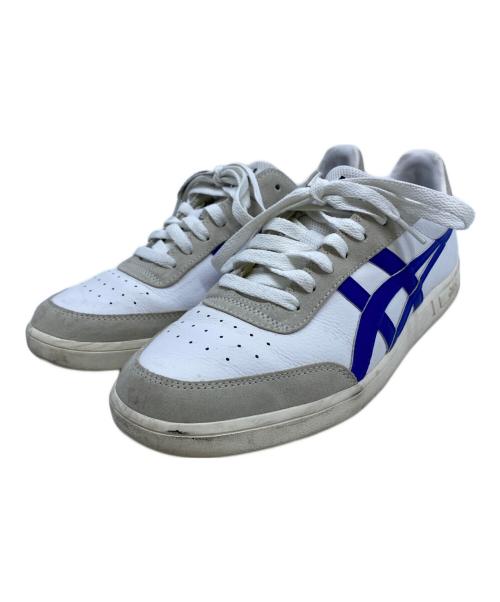 asics（アシックス）asics (アシックス) スニーカー ホワイト×ブルー サイズ:27cmの古着・服飾アイテム