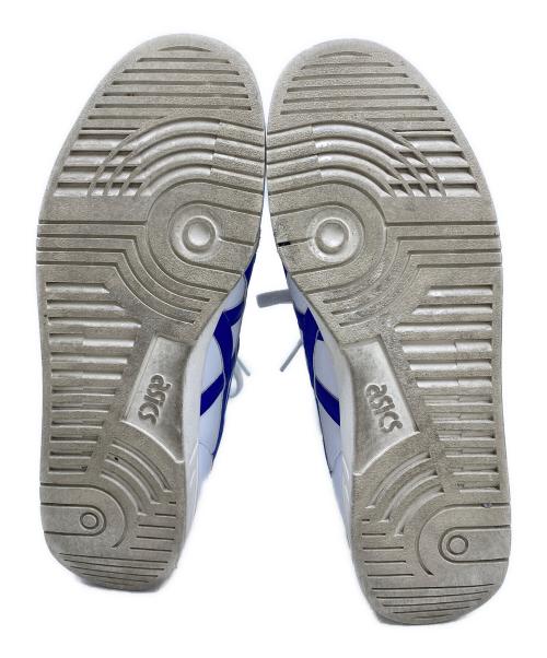 asics（アシックス）asics (アシックス) スニーカー ホワイト×ブルー サイズ:27cmの古着・服飾アイテム