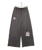 sanrio houseサンリオハウス）の古着「アップリケスウェットパンツ」｜グレー