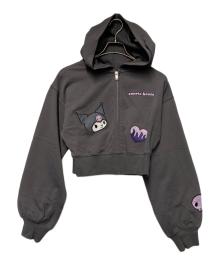 sanrio house（サンリオハウス）の古着「ジップパーカー」｜グレー