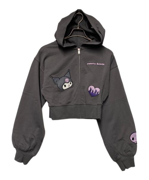 sanrio house（サンリオハウス）sanrio house (サンリオハウス) ジップパーカー グレー サイズ:Free 未使用品の古着・服飾アイテム