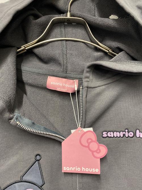 sanrio house（サンリオハウス）sanrio house (サンリオハウス) ジップパーカー グレー サイズ:Free 未使用品の古着・服飾アイテム