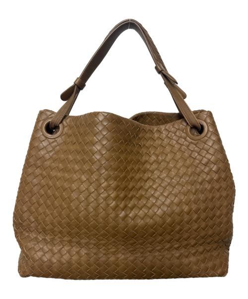 BOTTEGA VENETA（ボッテガベネタ）BOTTEGA VENETA (ボッテガベネタ) トートバッグ ブラウンの古着・服飾アイテム