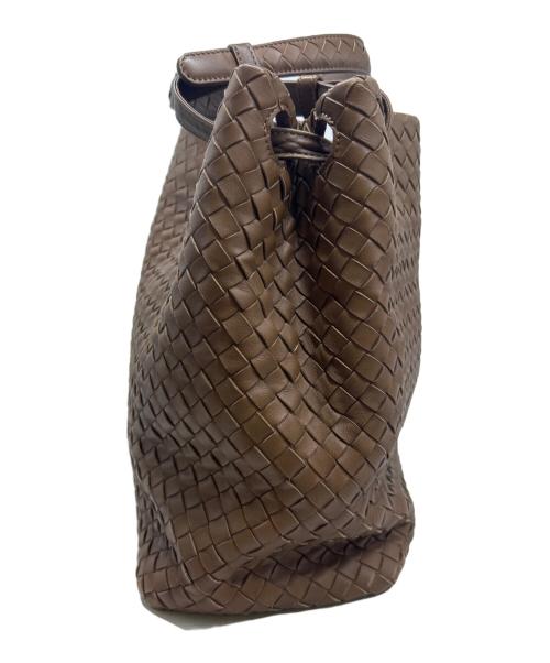 BOTTEGA VENETA（ボッテガベネタ）BOTTEGA VENETA (ボッテガベネタ) トートバッグ ブラウンの古着・服飾アイテム