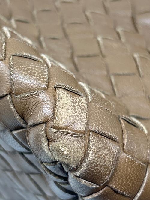 BOTTEGA VENETA（ボッテガベネタ）BOTTEGA VENETA (ボッテガベネタ) トートバッグ ブラウンの古着・服飾アイテム