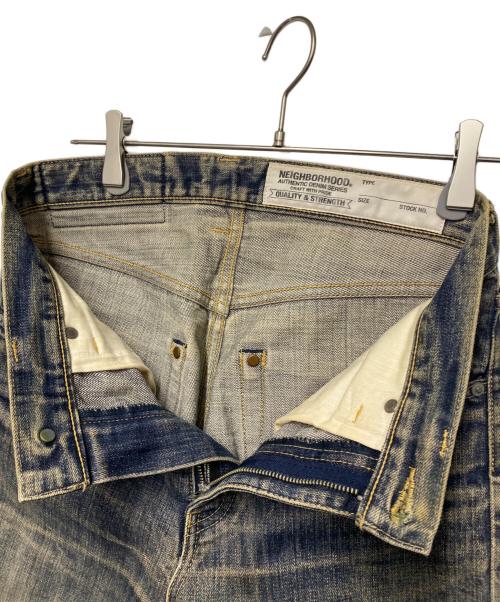 NEIGHBORHOOD（ネイバーフッド）NEIGHBORHOOD (ネイバーフッド) デニムパンツ インディゴ サイズ:Lの古着・服飾アイテム