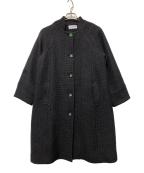 Jocomomolaホコモモラ）の古着「ロングコート」｜ブラック
