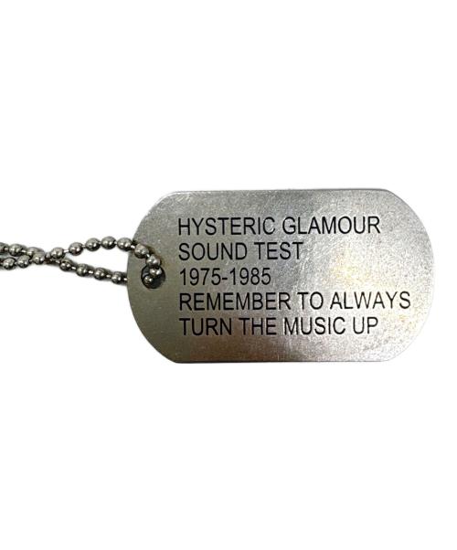 Hysteric Glamour（ヒステリックグラマー）Hysteric Glamour (ヒステリックグラマー) ドッグタグネックレスの古着・服飾アイテム