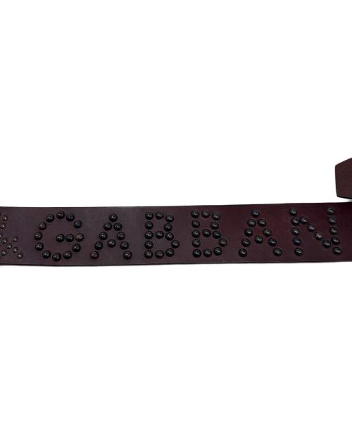 DOLCE & GABBANA（ドルチェ＆ガッバーナ）DOLCE & GABBANA (ドルチェ＆ガッバーナ) レザーベルト ブラウンの古着・服飾アイテム