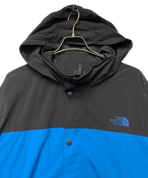 THE NORTH FACE（ザ ノース フェイス）THE NORTH FACE (ザ ノース フェイス) ジップアップジャケット ブラック×ブルー サイズ:Lの古着・服飾アイテム
