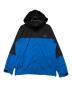 THE NORTH FACE（ザ ノース フェイス）の古着「ジップアップジャケット」｜ブラック×ブルー