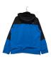 THE NORTH FACE (ザ ノース フェイス) ジップアップジャケット ブラック×ブルー サイズ:L：10000円