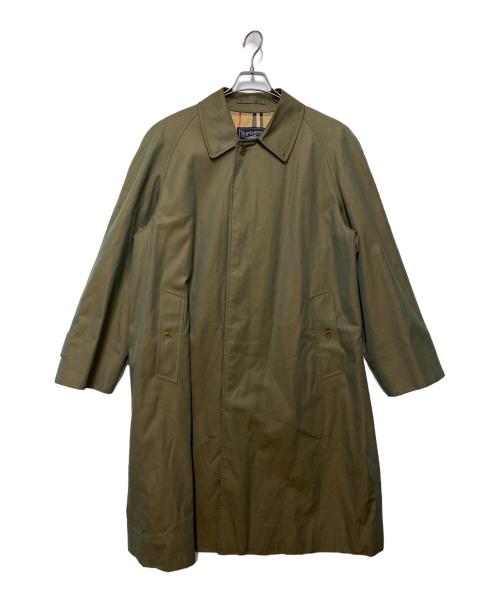 Burberry's（バーバリーズ）Burberry's (バーバリーズ) 比翼コート オリーブ サイズ:表記無の古着・服飾アイテム