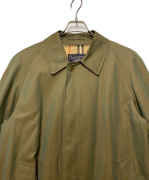 Burberry's（バーバリーズ）Burberry's (バーバリーズ) 比翼コート オリーブ サイズ:表記無の古着・服飾アイテム