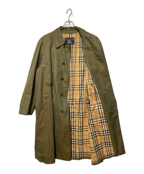 Burberry's（バーバリーズ）Burberry's (バーバリーズ) 比翼コート オリーブ サイズ:表記無の古着・服飾アイテム