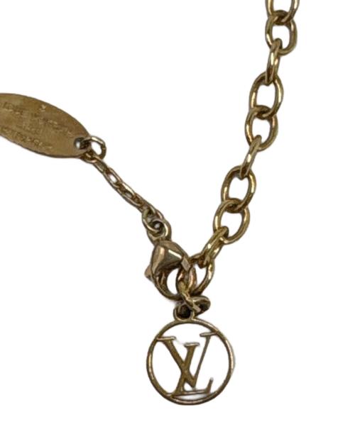 LOUIS VUITTON（ルイ ヴィトン）LOUIS VUITTON (ルイ ヴィトン) ハート ペンダント ネックレス ゴールドカラーの古着・服飾アイテム