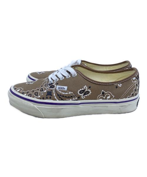 VANS（ヴァンズ）VANS (ヴァンズ) Ron Herman (ロンハーマン) ローカットスニーカー ブラウン サイズ:26cmの古着・服飾アイテム